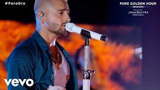 Maluma  Hawái Live From Michelob ULTRA Pure Golden Hour Sessions [upl. by Chaddie]