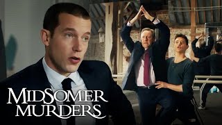 DCI Barnaby Learns The Basics Of DANCING  Midsomer Murders [upl. by May849]