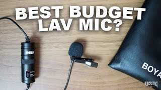 BOYA BYM1 Lavalier Mic Review  Test [upl. by Ardni]