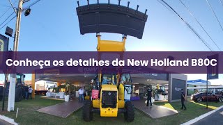 RETROESCAVADEIRA B80C DA NEW HOLLAND [upl. by Accebar]