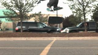 Skateology kickflip 1000 fps slow motion [upl. by Joseph438]