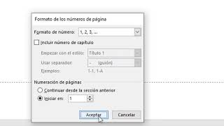 Secciones y tabla de contenido en Microsoft Word [upl. by Fabyola]