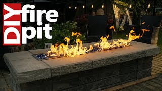 Building an Awesome Backyard Fire Pit  Start to Finish DIY Project [upl. by Tuchman]