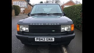 Range Rover P38 25 DSE Test Drive [upl. by Neall]