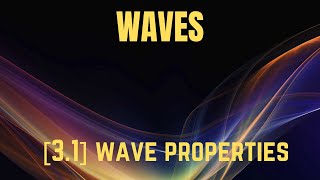 IGCSE Physics Syllabus 31 Wave properties [upl. by Eilsehc]