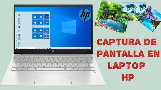 como hacer capturas de pantalla en laptop HP [upl. by Alphonse]