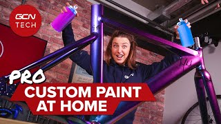 How To Custom Paint A Bike Like A Pro With Some Help From Fatcreations [upl. by Eidurt]