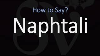 How to Pronounce Naphtali CORRECTLY [upl. by Waylin]