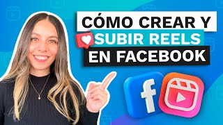 Como subir REELS A FACEBOOK 2025 [upl. by Redman96]