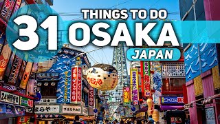 Best Things To Do in Osaka Japan 2025 4K [upl. by Kathye]