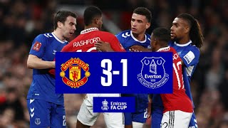 MAN UNITED 31 EVERTON  FA Cup highlights [upl. by Landbert387]