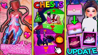 NEW Secret UPDATES In DRESS TO IMPRESS amp Valentines LEAKS amp CHESTS  ROBLOX News [upl. by Westphal818]