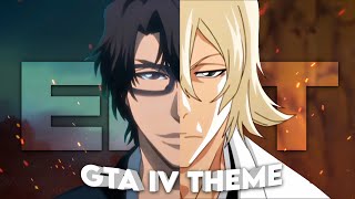 Aizen x Urahara  GTA IV Theme Edit [upl. by Nagud]