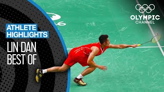 Lin Dans 🇨🇳 Best Badminton Moments at the Olympics  Athlete Highlights [upl. by Abekam681]