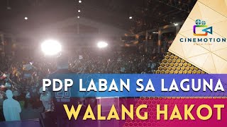 PDP LABAN RALLY SA LAGUNA DINUMOG [upl. by Ruella452]