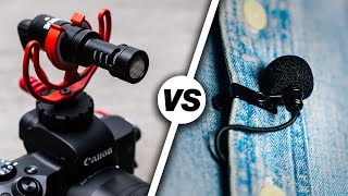 Best Microphone for YouTube Videos Shotgun vs Lav Mics [upl. by Tam]